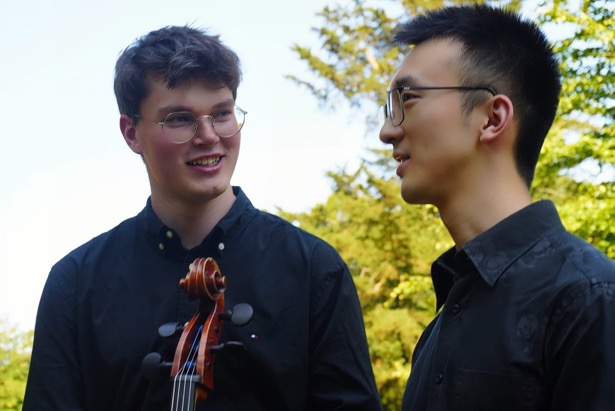 Foto duo J Koopmans, V Su